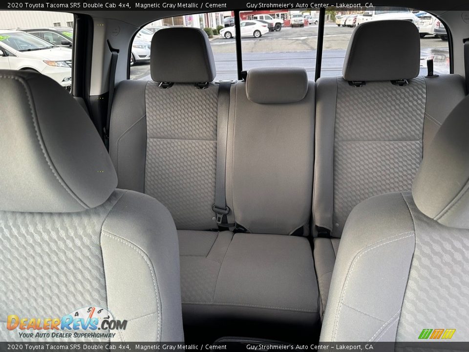 2020 Toyota Tacoma SR5 Double Cab 4x4 Magnetic Gray Metallic / Cement Photo #14