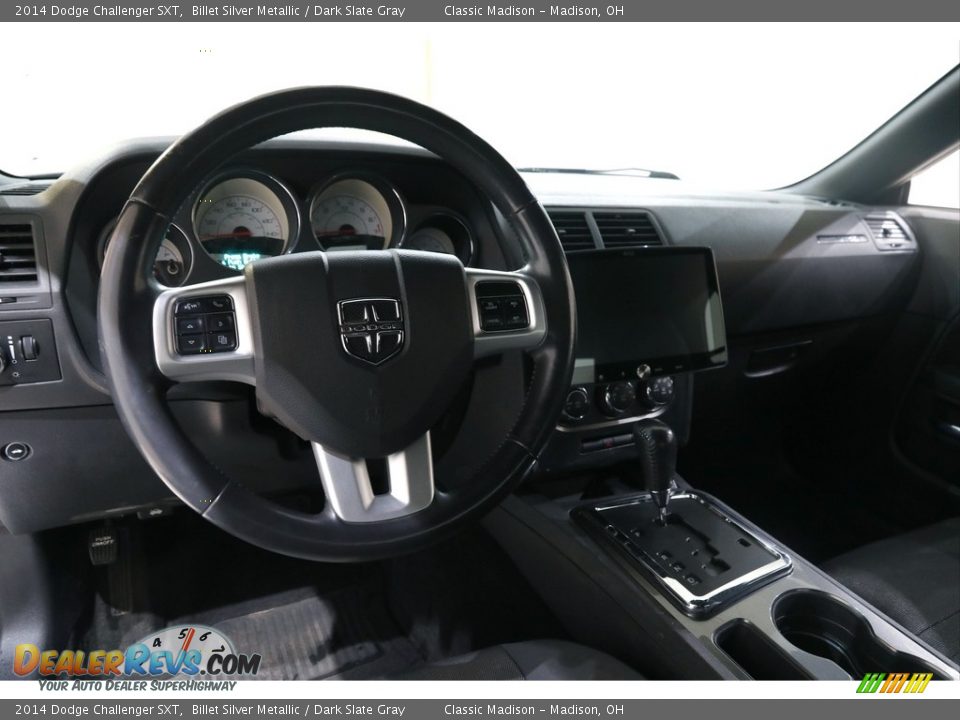 2014 Dodge Challenger SXT Billet Silver Metallic / Dark Slate Gray Photo #6