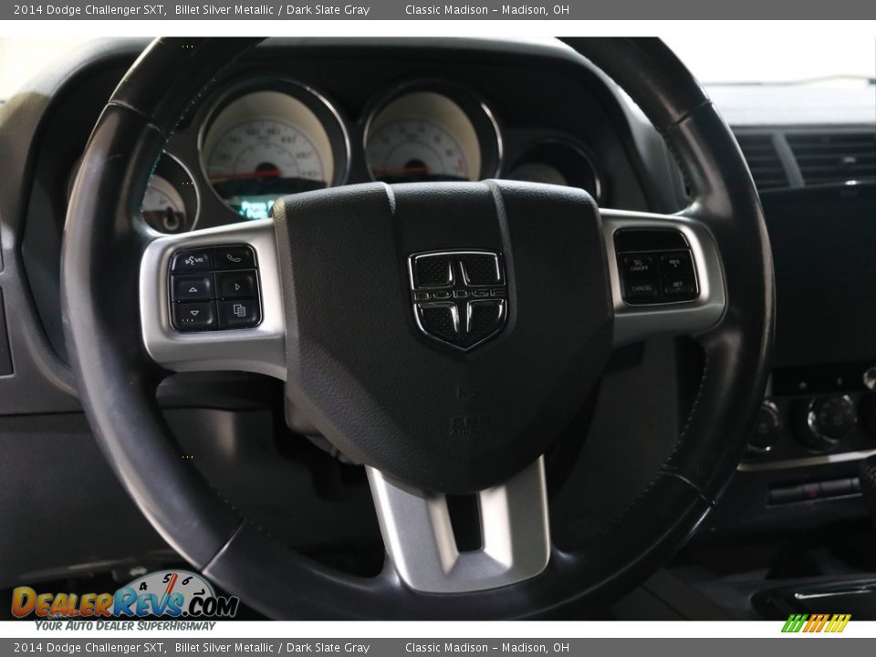 2014 Dodge Challenger SXT Billet Silver Metallic / Dark Slate Gray Photo #7