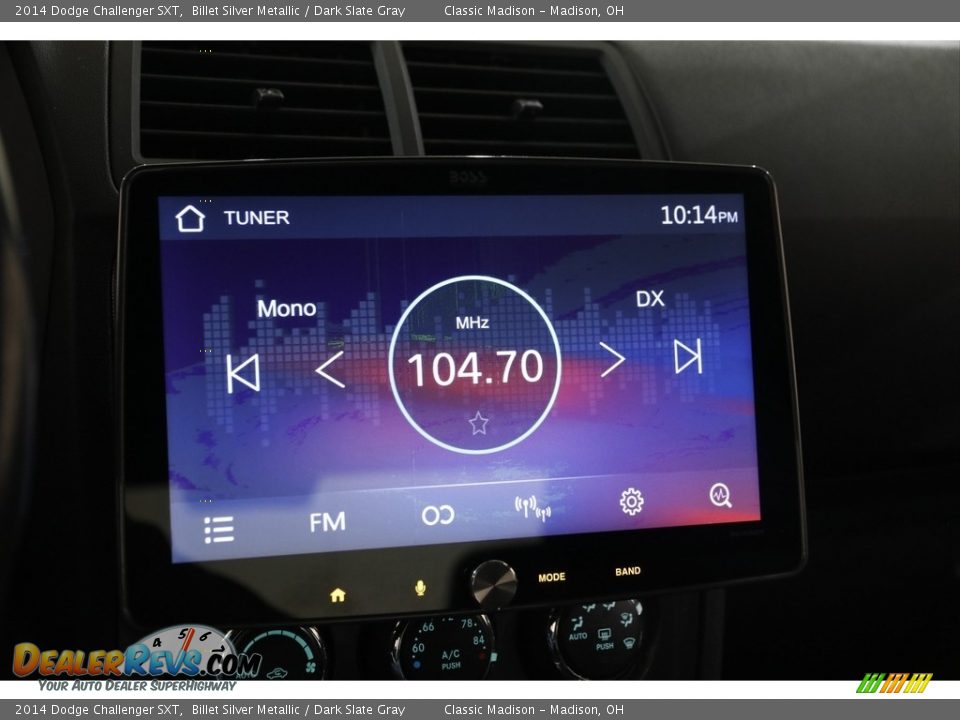 2014 Dodge Challenger SXT Billet Silver Metallic / Dark Slate Gray Photo #11