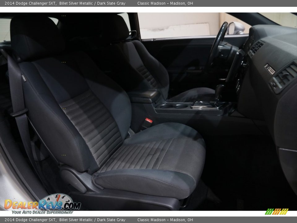 2014 Dodge Challenger SXT Billet Silver Metallic / Dark Slate Gray Photo #14