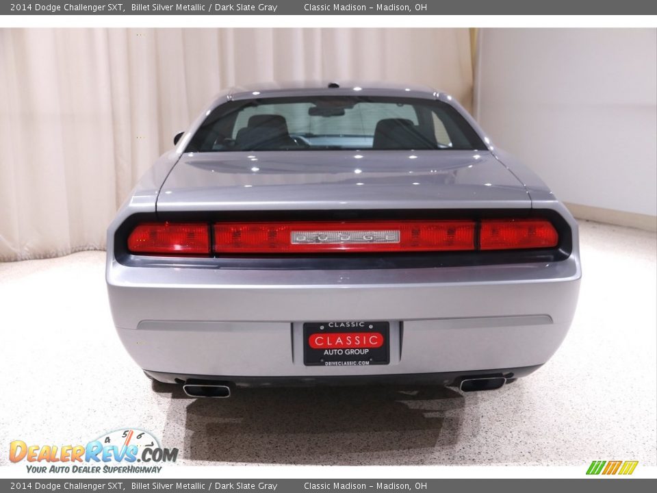 2014 Dodge Challenger SXT Billet Silver Metallic / Dark Slate Gray Photo #17