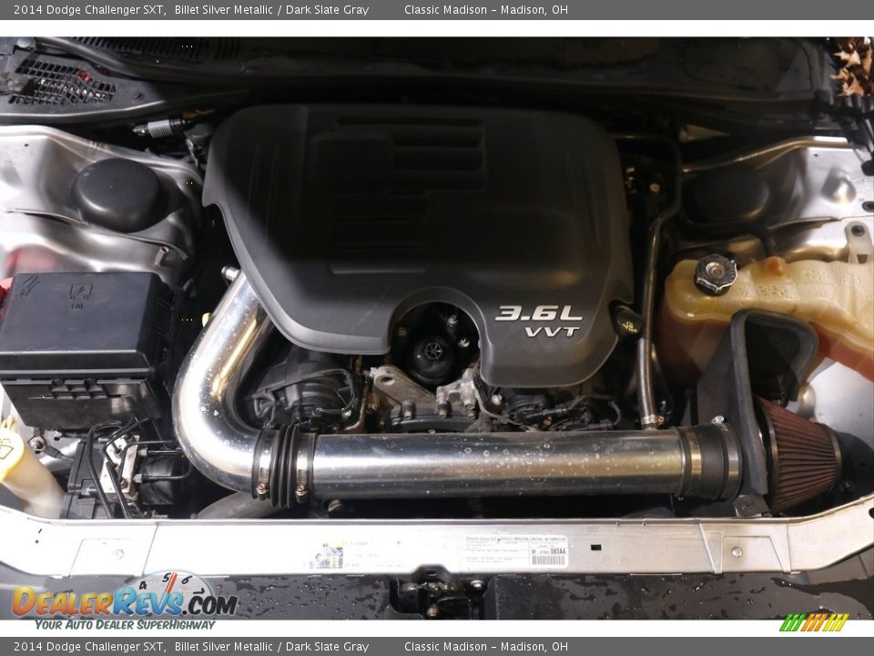 2014 Dodge Challenger SXT Billet Silver Metallic / Dark Slate Gray Photo #18