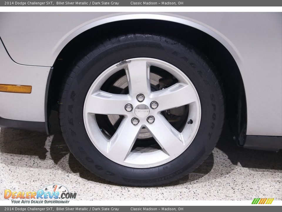 2014 Dodge Challenger SXT Billet Silver Metallic / Dark Slate Gray Photo #19