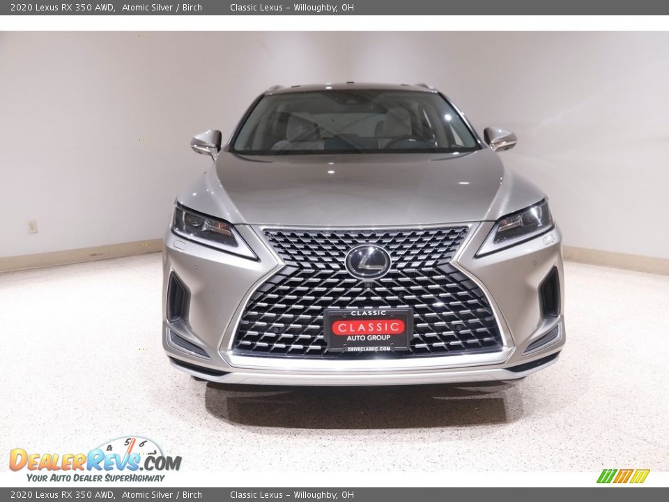 2020 Lexus RX 350 AWD Atomic Silver / Birch Photo #2