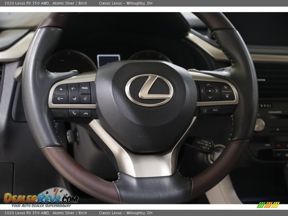 2020 Lexus RX 350 AWD Steering Wheel Photo #7