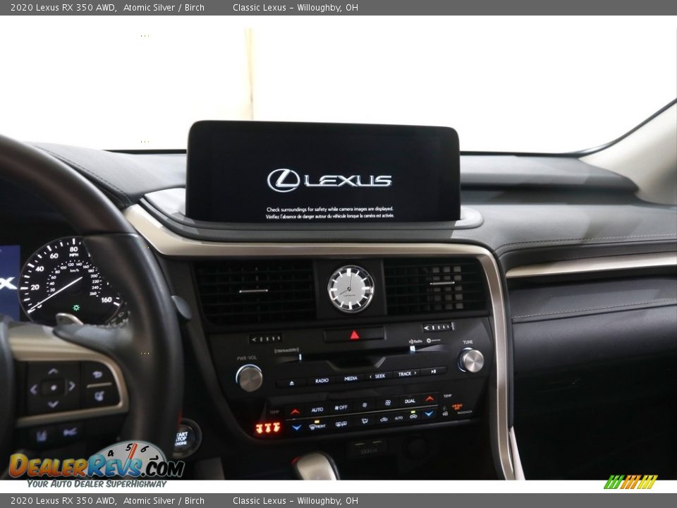 Controls of 2020 Lexus RX 350 AWD Photo #9