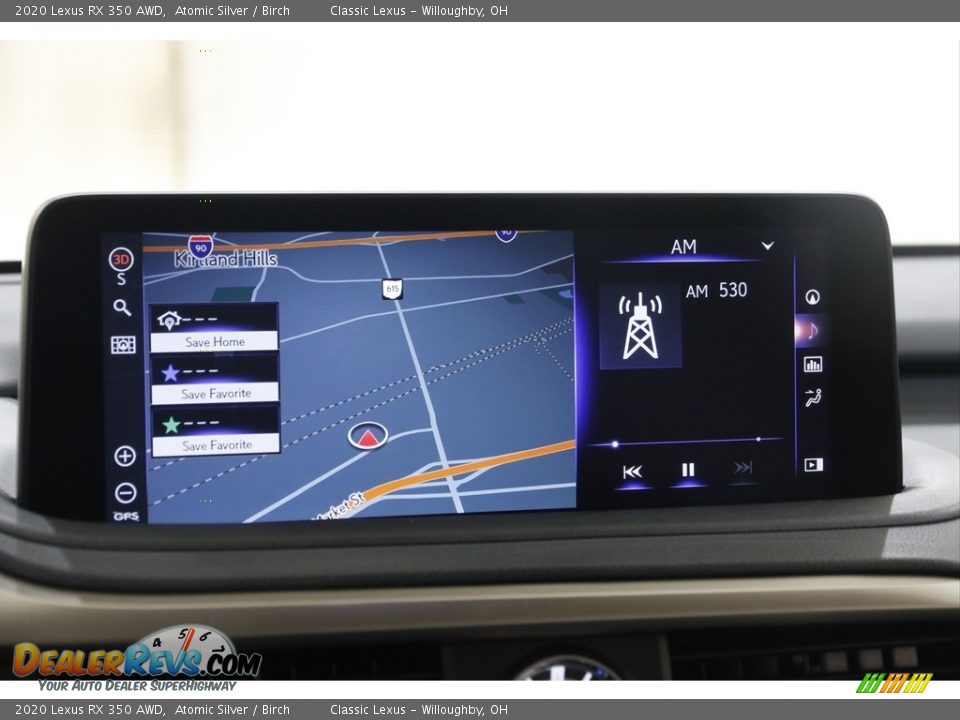 Dashboard of 2020 Lexus RX 350 AWD Photo #11