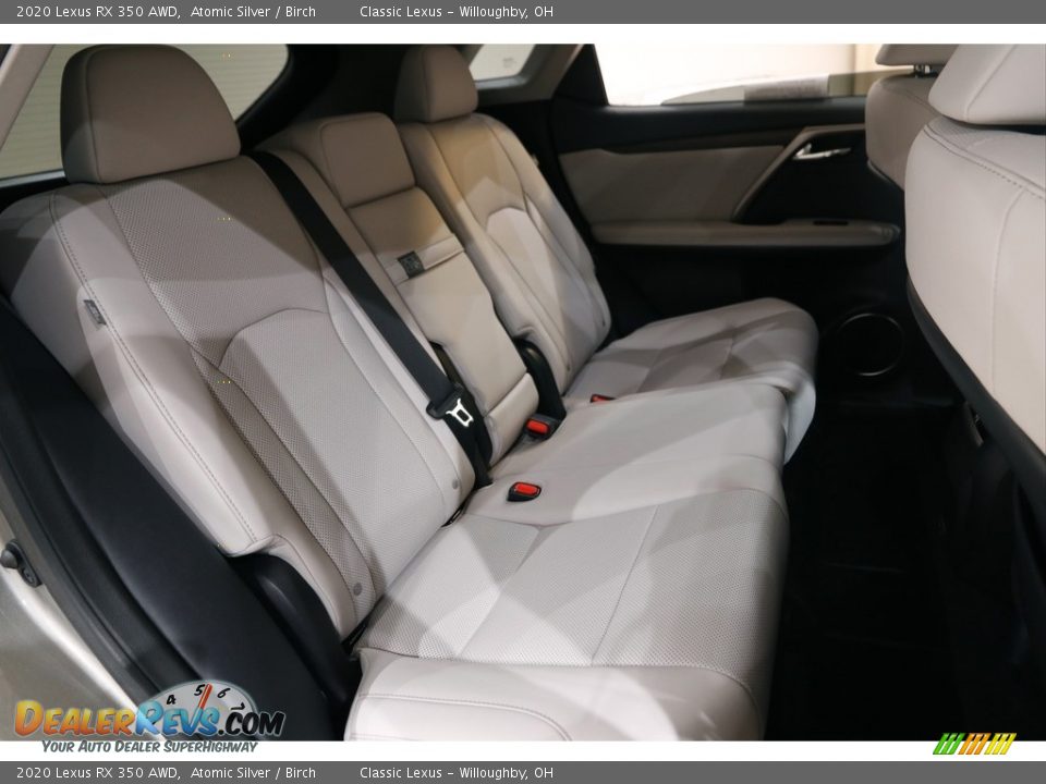 Rear Seat of 2020 Lexus RX 350 AWD Photo #20