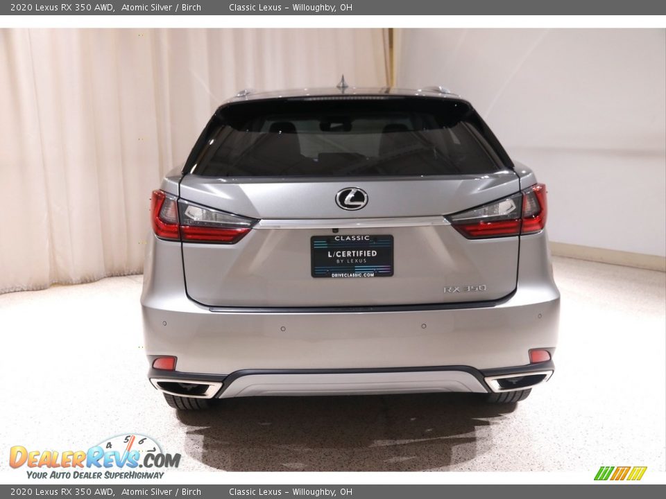 2020 Lexus RX 350 AWD Atomic Silver / Birch Photo #22