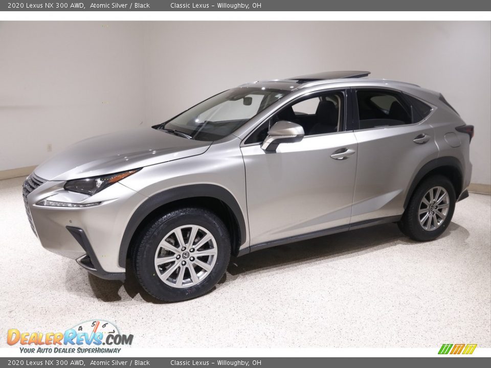 2020 Lexus NX 300 AWD Atomic Silver / Black Photo #3