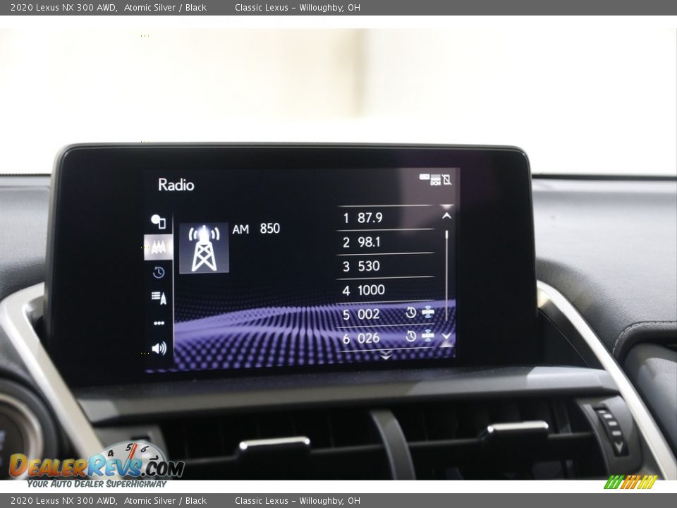 2020 Lexus NX 300 AWD Atomic Silver / Black Photo #10