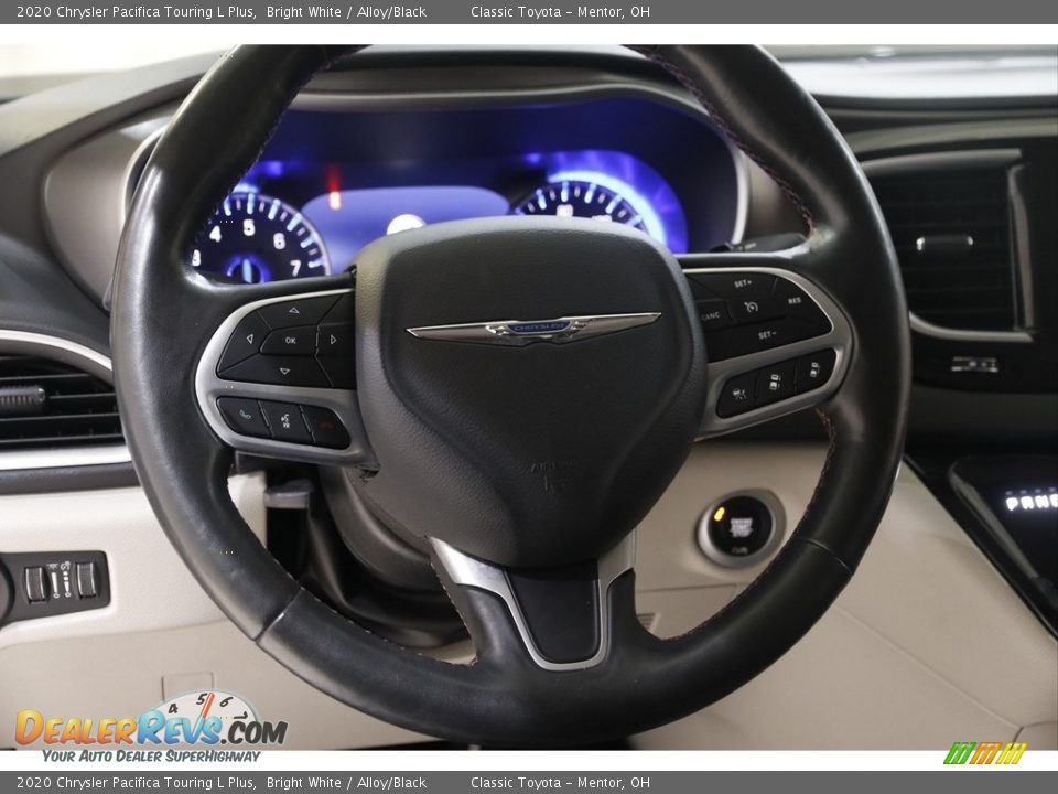 2020 Chrysler Pacifica Touring L Plus Bright White / Alloy/Black Photo #7