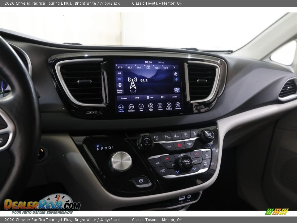 2020 Chrysler Pacifica Touring L Plus Bright White / Alloy/Black Photo #9