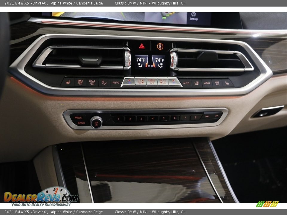 Controls of 2021 BMW X5 xDrive40i Photo #14