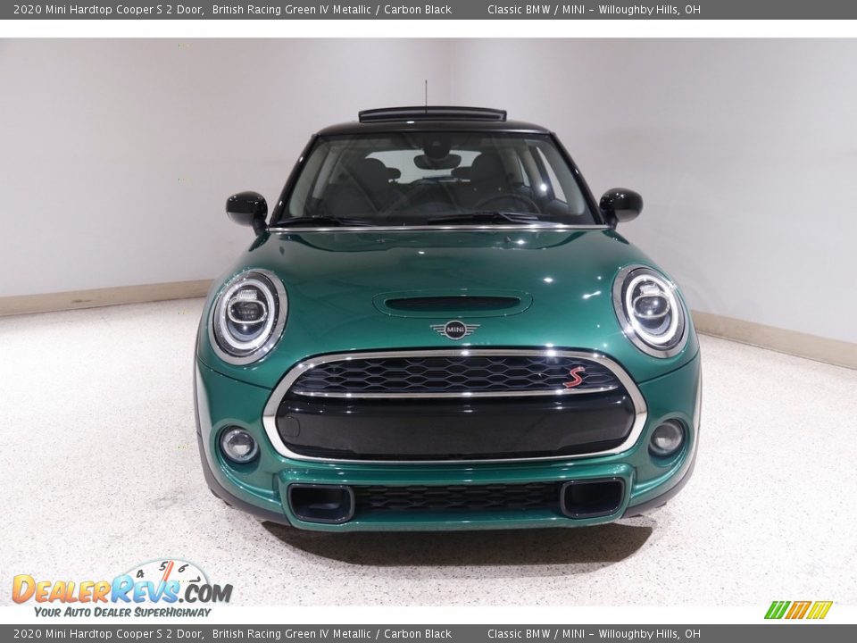 2020 Mini Hardtop Cooper S 2 Door British Racing Green IV Metallic / Carbon Black Photo #2