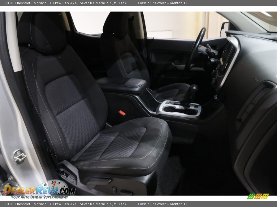 2018 Chevrolet Colorado LT Crew Cab 4x4 Silver Ice Metallic / Jet Black Photo #16