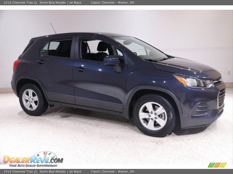 2019 Chevrolet Trax LS Storm Blue Metallic / Jet Black Photo #1