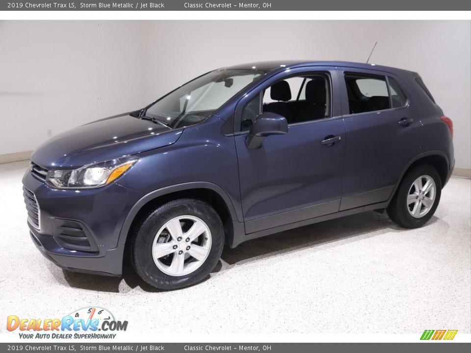 2019 Chevrolet Trax LS Storm Blue Metallic / Jet Black Photo #3