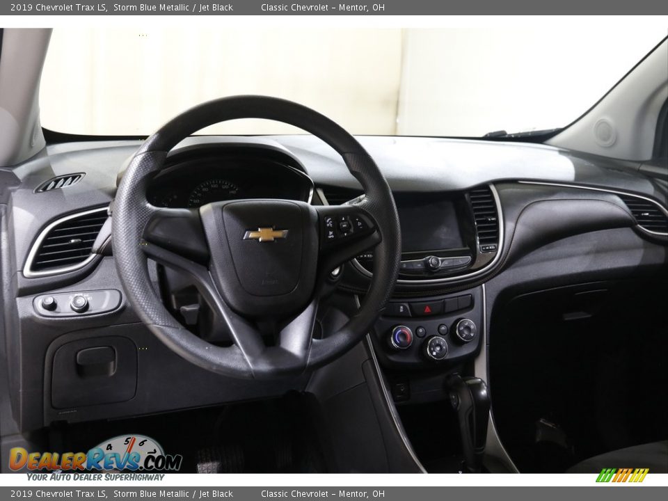 2019 Chevrolet Trax LS Storm Blue Metallic / Jet Black Photo #6