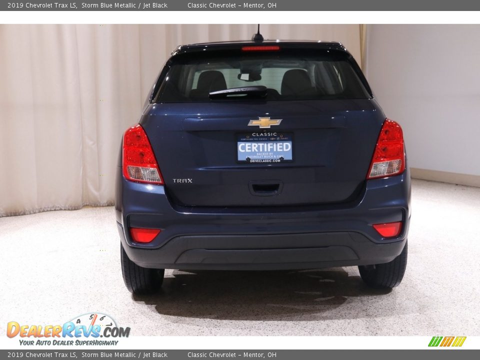 2019 Chevrolet Trax LS Storm Blue Metallic / Jet Black Photo #17