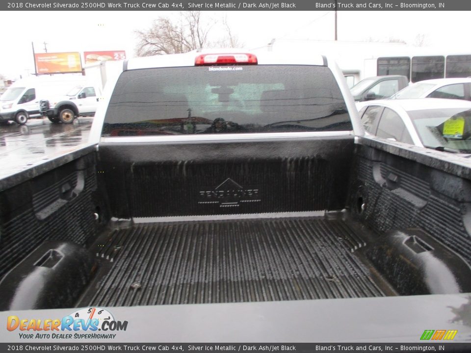2018 Chevrolet Silverado 2500HD Work Truck Crew Cab 4x4 Silver Ice Metallic / Dark Ash/Jet Black Photo #27