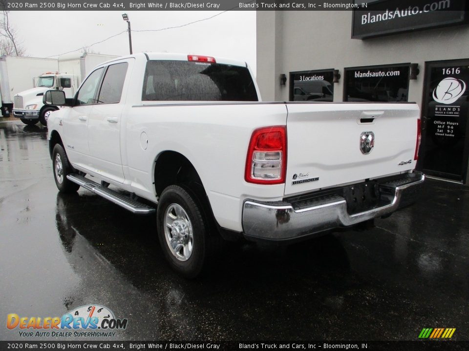 2020 Ram 2500 Big Horn Crew Cab 4x4 Bright White / Black/Diesel Gray Photo #3