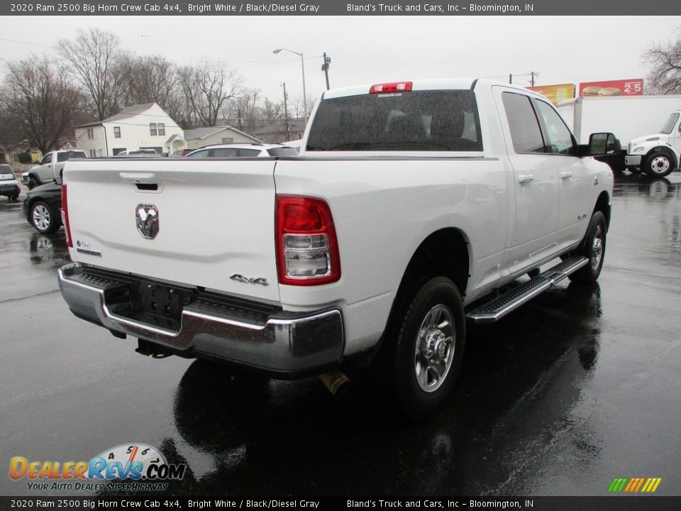 2020 Ram 2500 Big Horn Crew Cab 4x4 Bright White / Black/Diesel Gray Photo #4