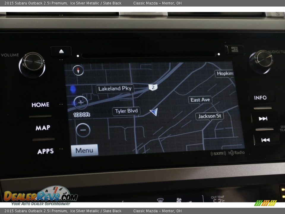 Navigation of 2015 Subaru Outback 2.5i Premium Photo #9