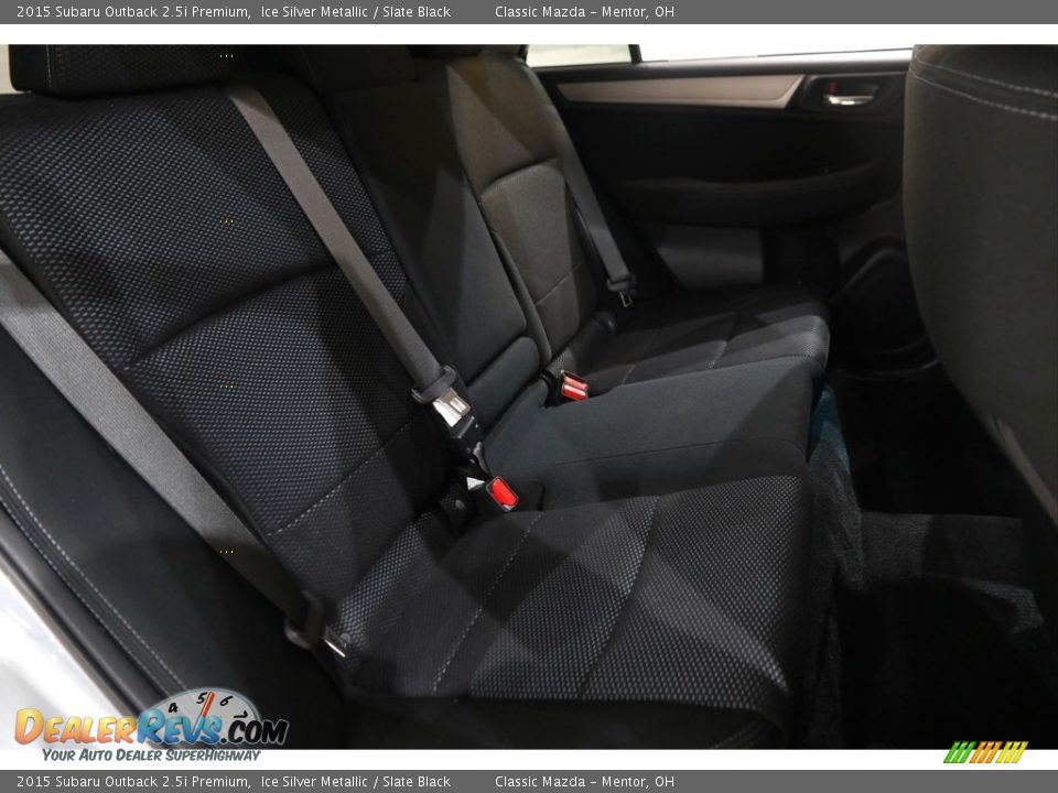Rear Seat of 2015 Subaru Outback 2.5i Premium Photo #17