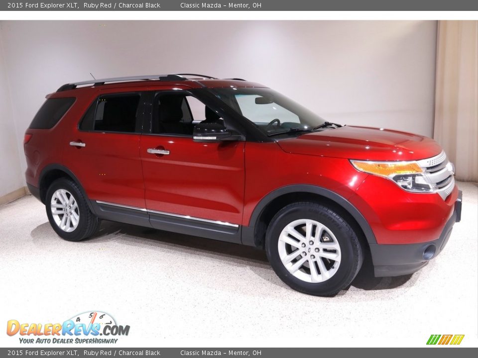 Ruby Red 2015 Ford Explorer XLT Photo #1