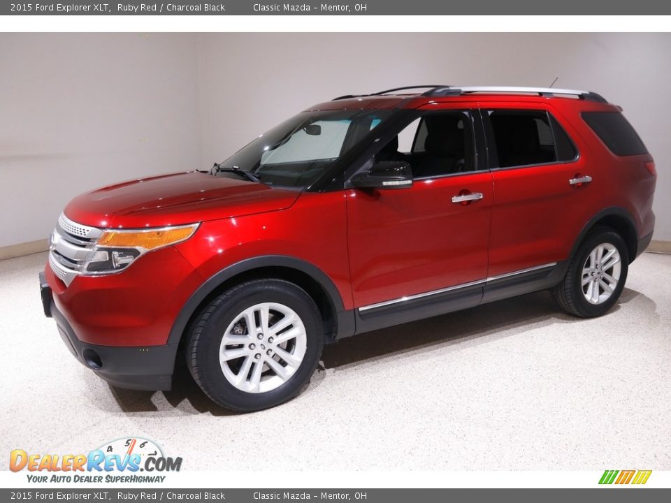 Ruby Red 2015 Ford Explorer XLT Photo #3