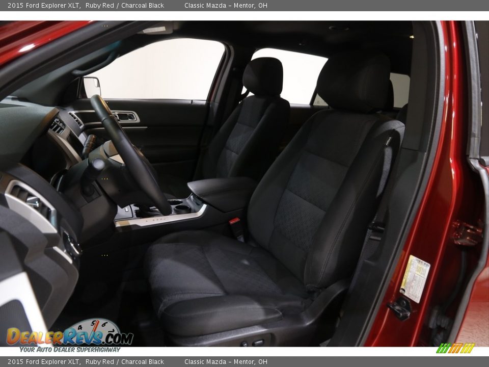 2015 Ford Explorer XLT Ruby Red / Charcoal Black Photo #6