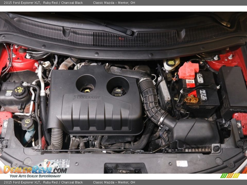 2015 Ford Explorer XLT 2.0 Liter EcoBoost DI Turbocharged DOHC 16-Valve VVT 4 Cylinder Engine Photo #21