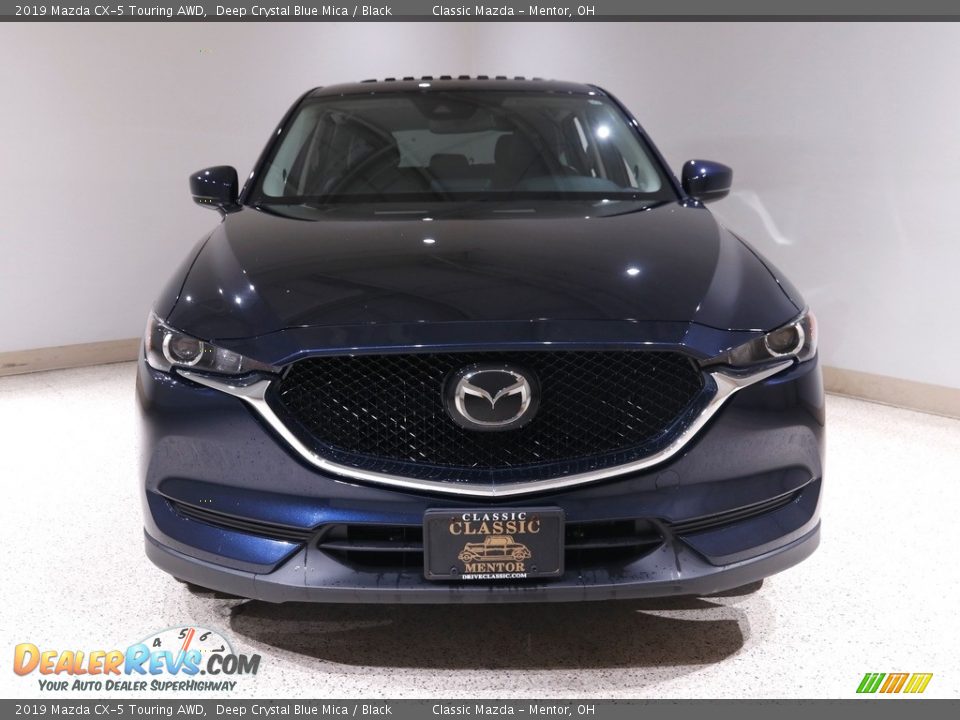 2019 Mazda CX-5 Touring AWD Deep Crystal Blue Mica / Black Photo #2