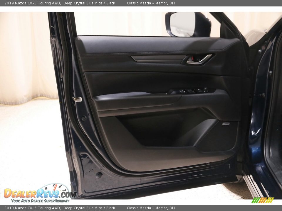 2019 Mazda CX-5 Touring AWD Deep Crystal Blue Mica / Black Photo #4