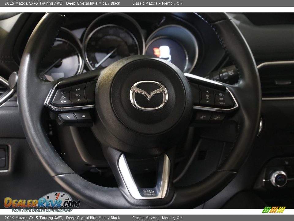 2019 Mazda CX-5 Touring AWD Deep Crystal Blue Mica / Black Photo #7