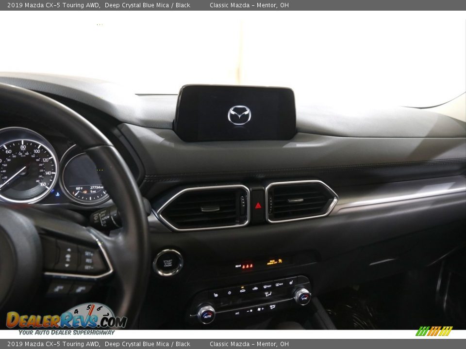2019 Mazda CX-5 Touring AWD Deep Crystal Blue Mica / Black Photo #9