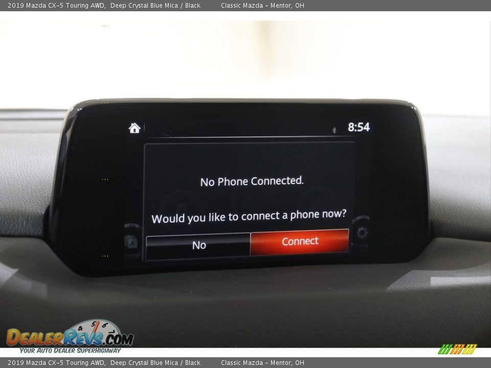 2019 Mazda CX-5 Touring AWD Deep Crystal Blue Mica / Black Photo #10