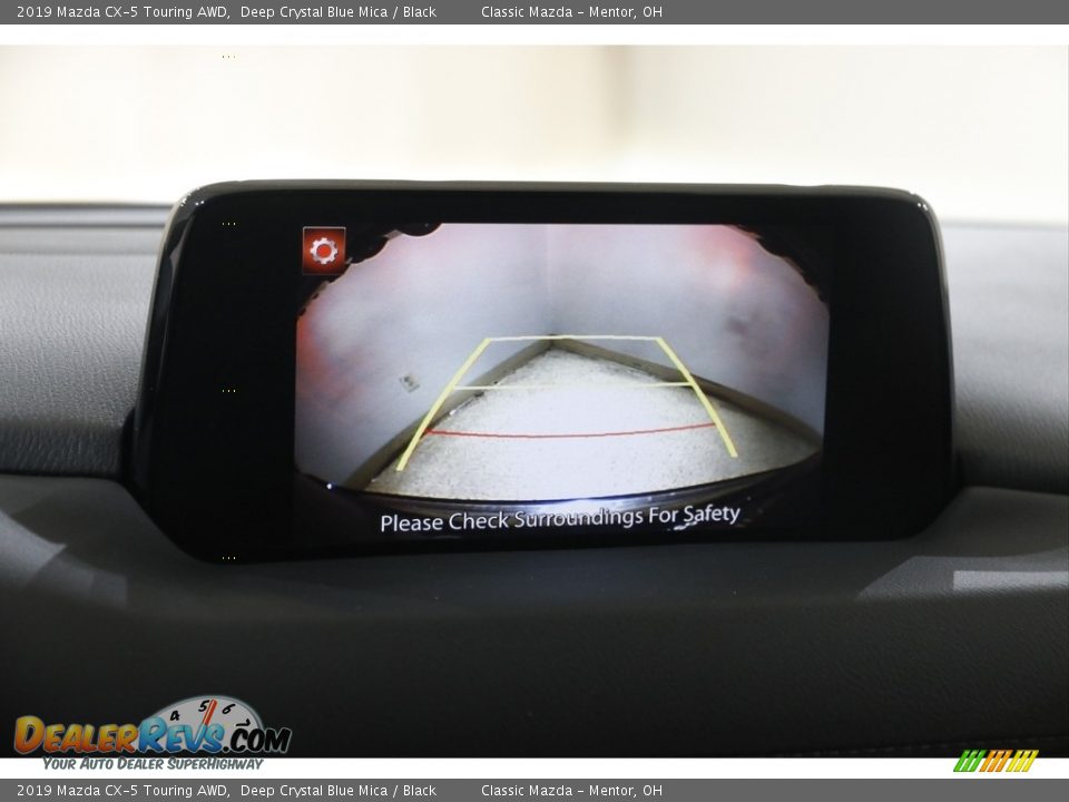 2019 Mazda CX-5 Touring AWD Deep Crystal Blue Mica / Black Photo #12