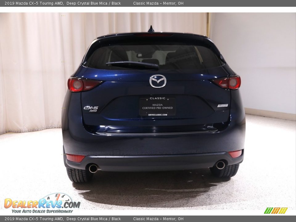 2019 Mazda CX-5 Touring AWD Deep Crystal Blue Mica / Black Photo #18