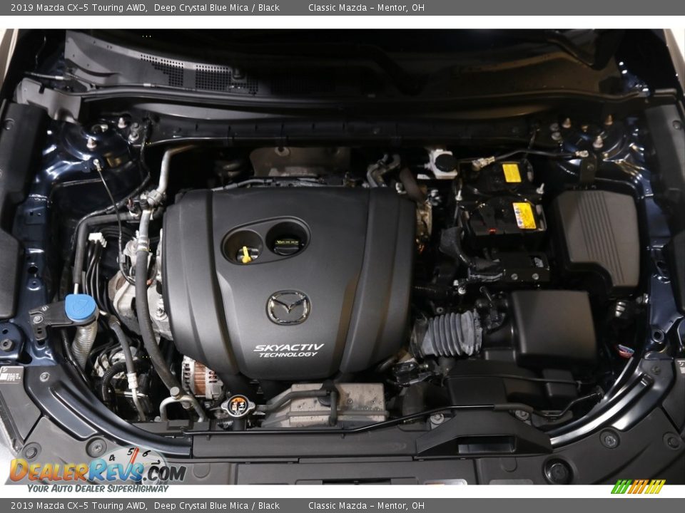 2019 Mazda CX-5 Touring AWD Deep Crystal Blue Mica / Black Photo #19