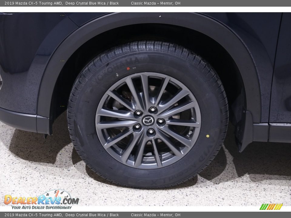 2019 Mazda CX-5 Touring AWD Deep Crystal Blue Mica / Black Photo #20