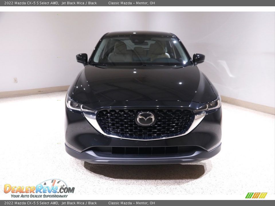 2022 Mazda CX-5 S Select AWD Jet Black Mica / Black Photo #2