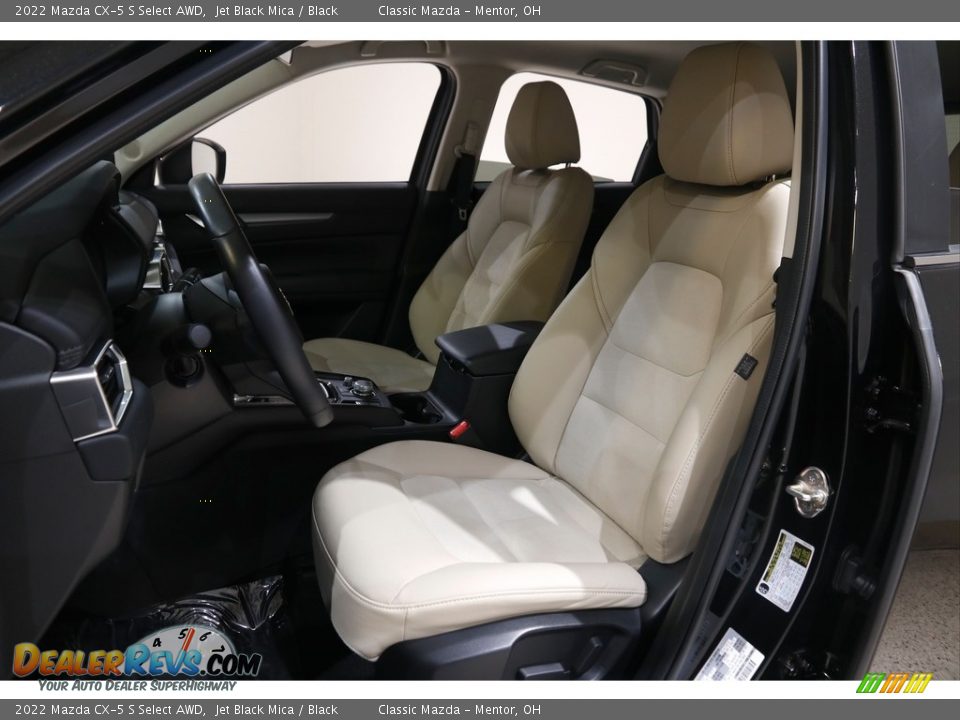2022 Mazda CX-5 S Select AWD Jet Black Mica / Black Photo #5