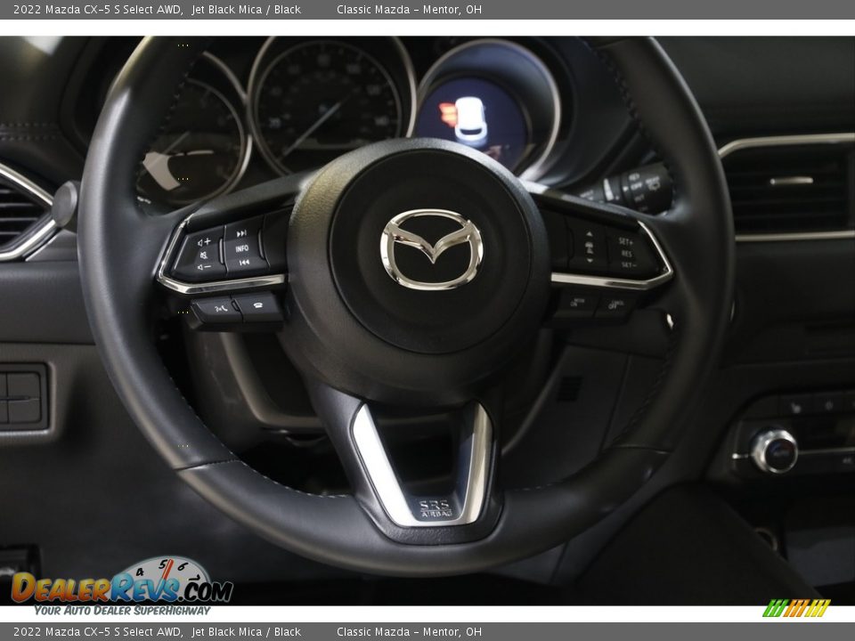2022 Mazda CX-5 S Select AWD Jet Black Mica / Black Photo #7