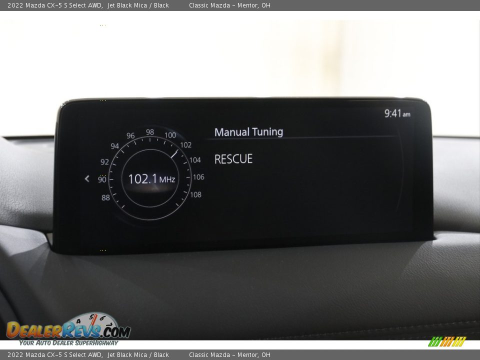 2022 Mazda CX-5 S Select AWD Jet Black Mica / Black Photo #11