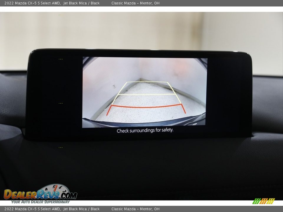 2022 Mazda CX-5 S Select AWD Jet Black Mica / Black Photo #12