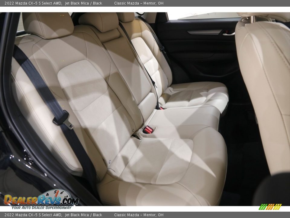 2022 Mazda CX-5 S Select AWD Jet Black Mica / Black Photo #16