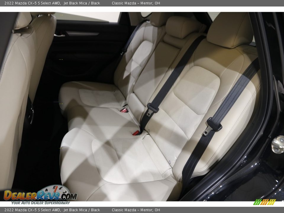 2022 Mazda CX-5 S Select AWD Jet Black Mica / Black Photo #17